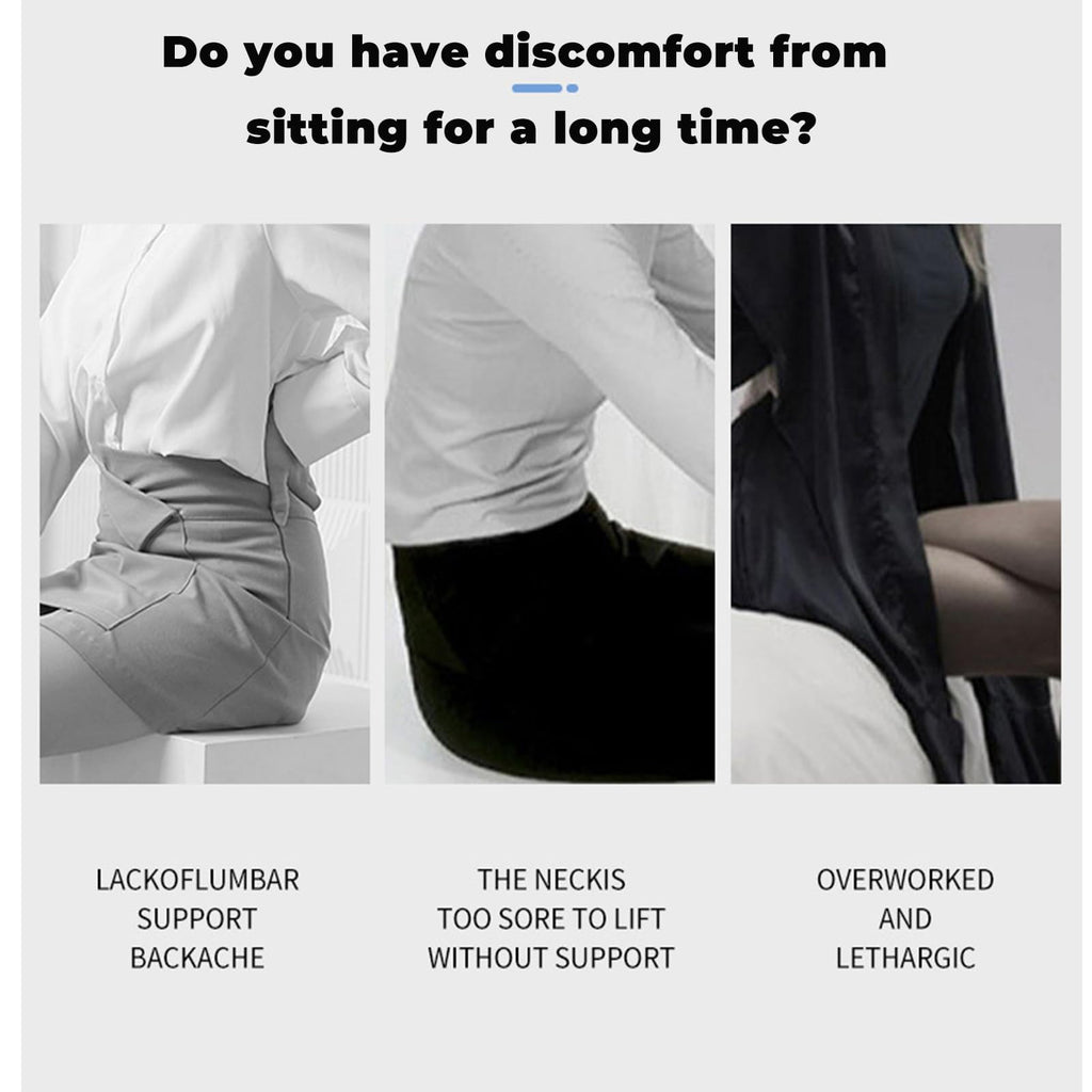 Reenly Back Support Cushion – Relieve Pressure & Improve Posture Anywhere You Sit