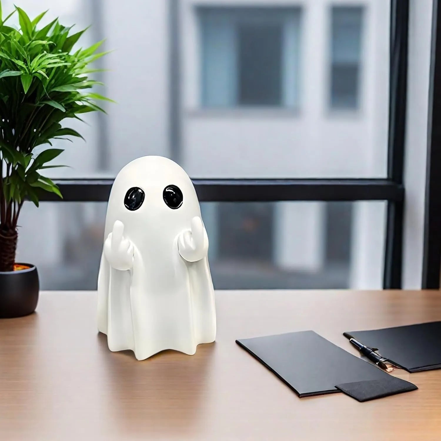 🔥Time-Limited Offer - Ghost Design Ornament👻Halloween Decoration for Indoor and Porch Decor🎃