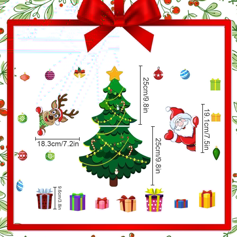🎄✨ Christmas Themed Magnetic Stickers