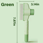 Self-cleaning Pet Flea Comb Grooming Brush - DogPlaybox