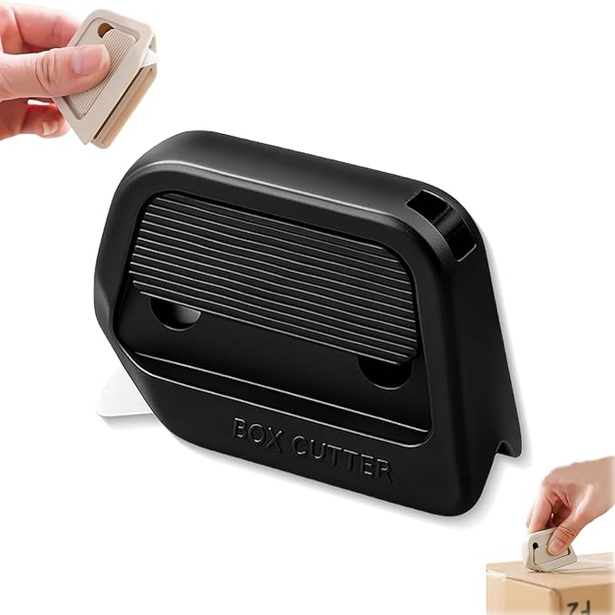 Magnetic Retractable Box Cutter – Safe, Sharp & Always Handy