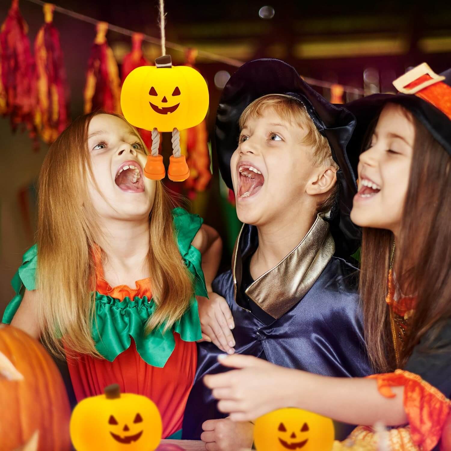 GrinLight™ Devilish Pumpkin Night Lamp 🎃