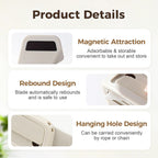 Magnetic Retractable Box Cutter – Safe, Sharp & Always Handy