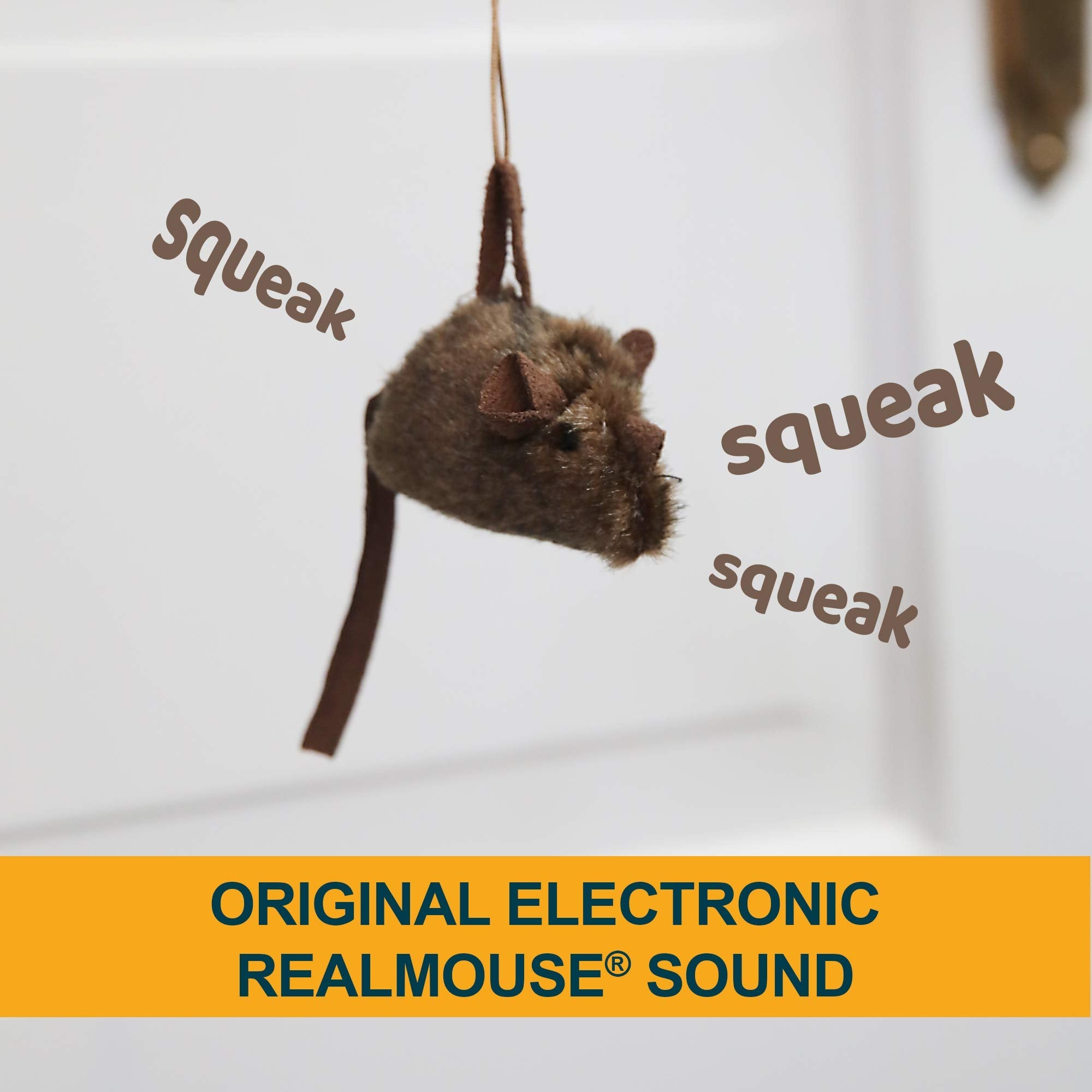 Realistic Mouse Cat Toy Set 2 Pieces