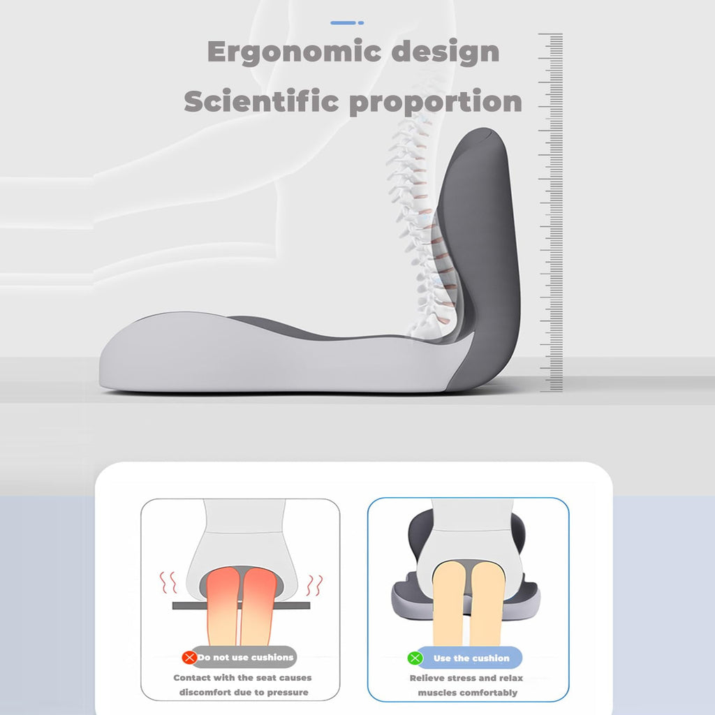 Reenly Back Support Cushion – Relieve Pressure & Improve Posture Anywhere You Sit