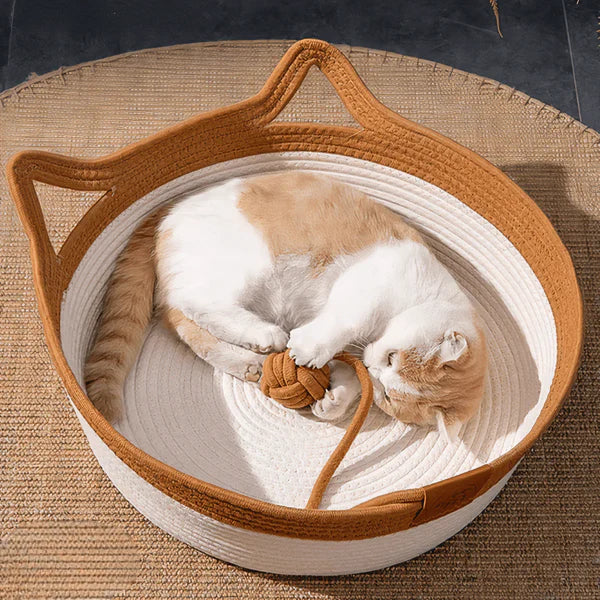 Cozy Pet Bed Basket