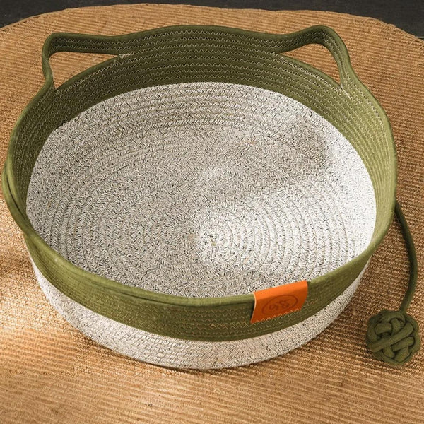 Cozy Pet Bed Basket
